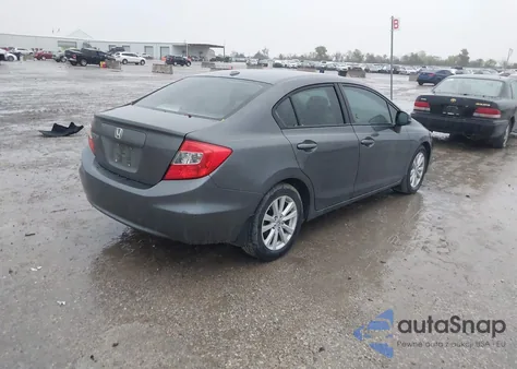 2012 Honda Civic Ex from USA, damaged, VIN 2HGFB2F86CH573662